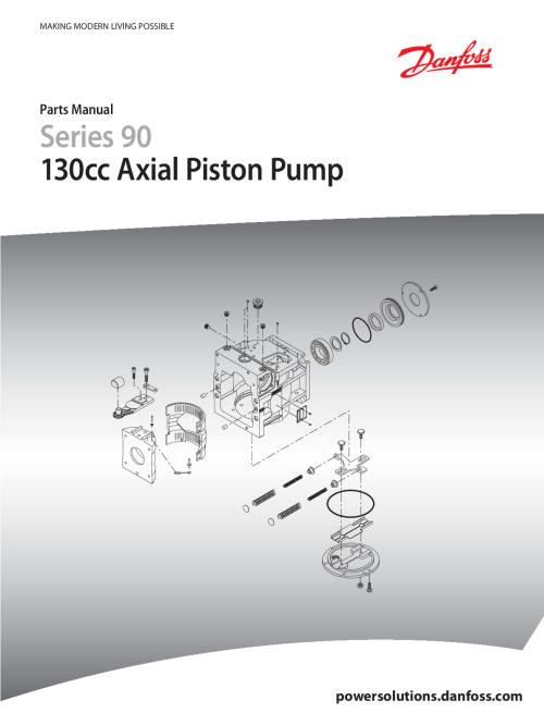 Seal kit for S90 pump 130ccm