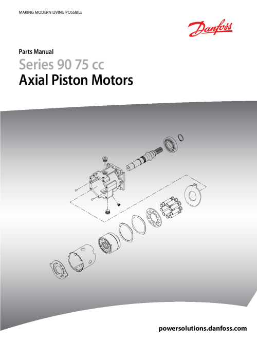 Sada těsnění pro hydromotor S90 75cm3