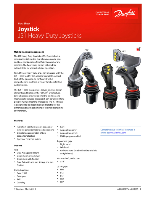 Joystick JS1-H