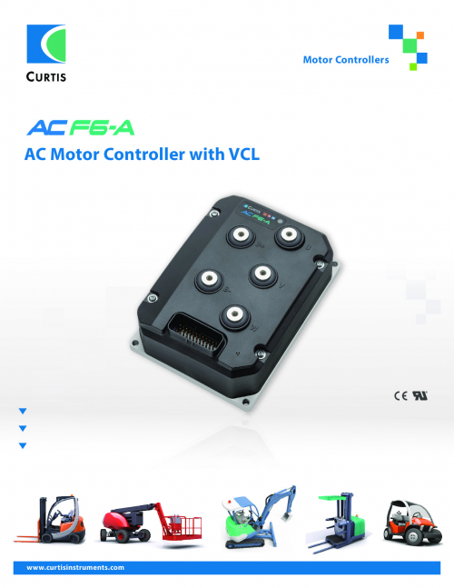 Motor controller AC F6-A 80V 450A IMU CAN