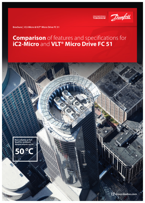 FC51 1~200–240 V AC 1.2 A, 0.18 kW