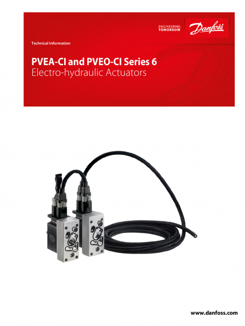 Actuator PVEA-CI16 11-32V Deutsch