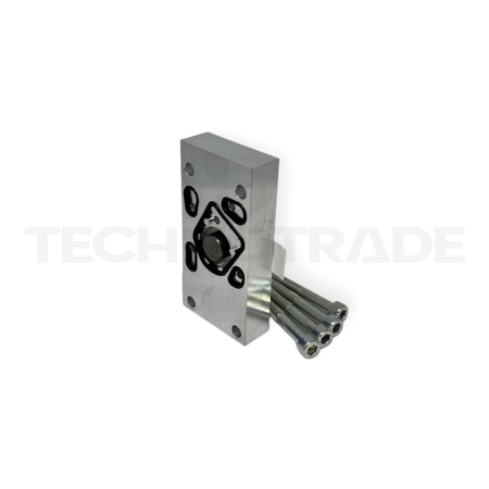 Extension plate 17mm for Series 7 actuators