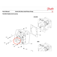 Bushing for S90 pumps 130-250cm3