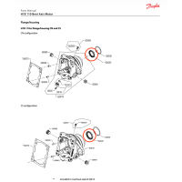 Lip seal for H1B motor 110ccm