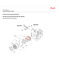 Piston assembly for S90 pump 100ccm