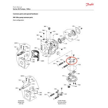 Leveler for S90 pump 100ccm