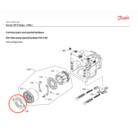 Valve plate for S90 pump 100ccm