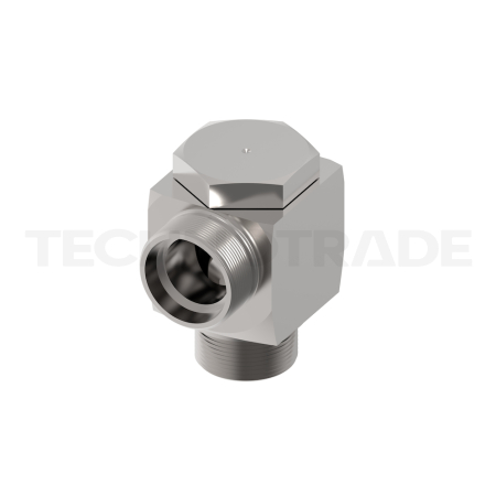 Úhlová směrově nastavitelná přípojka RSWS 10 SM-WD-VI-1.4571